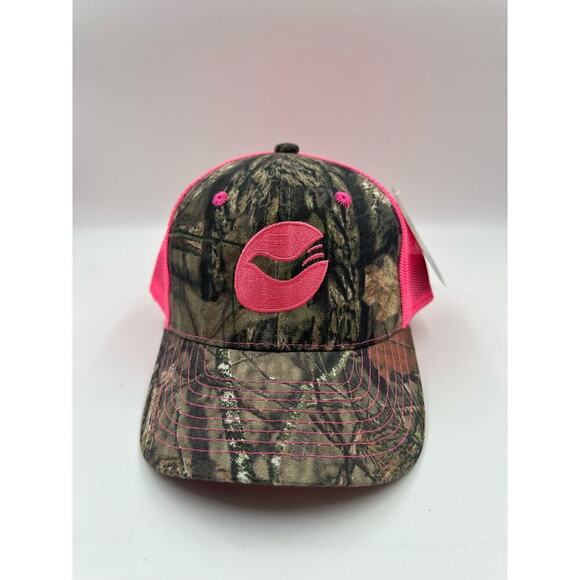 Mossy Oak Accessories - Mossy Oak Ladies Fit Meshback Outdoor Cap Women's OSFM Pink/Camo  Hat Snapback